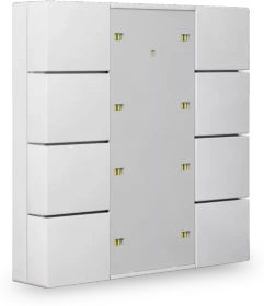 MDT Taster Plus 55 Gen2 8-fach reinweiß glänzend