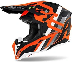 Airoh Aviator 3 Rainbow Carbon rot/grau/schwarz/weiß