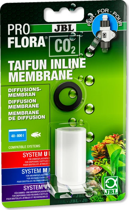 JBL PRO FLORA CO2 Taifun INLINE, Hochleistungs-Diffusor zur CO2 Zugabe in Aquarien mit Außenfilter