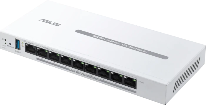 ASUS ExpertWiFi EBG19P Gigabit Router, 9x RJ-45, 123W PoE+