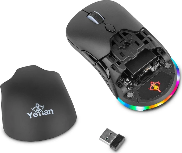 Yeyian Shift 3in1 RGB Gaming Mouse schwarz, USB