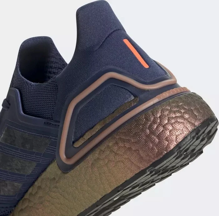 adidas Ultraboost 20 tech indigo/legend ink/signal coral (Herren)