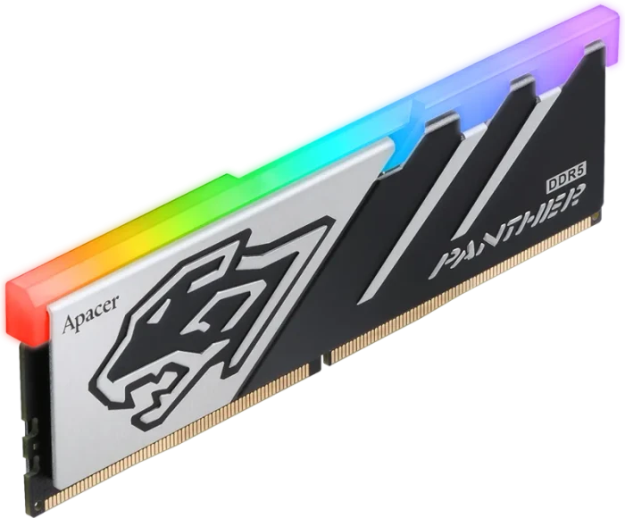 Apacer PANTHER RGB UDIMM 16GB, DDR5-5600, CL40-40-40-80