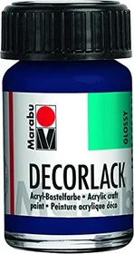 Marabu Decorlack Acryl Acrylfarbe, dunkelblau, 15ml