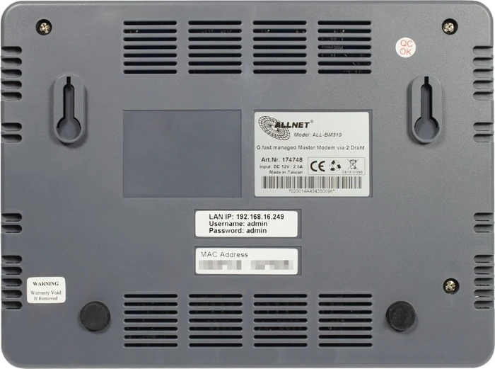 Allnet ALL-BM310 Router, 4x RJ-45