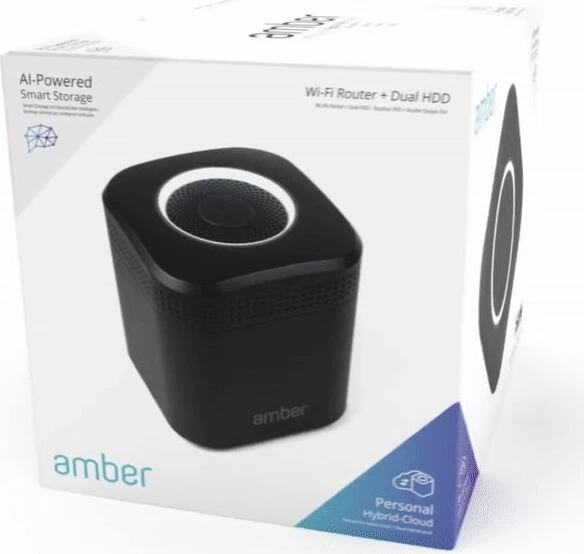 Amber Plus 4TB, 2GB RAM, 1x RJ-45 1000Base-T, 2x RJ-45 1000Base-T