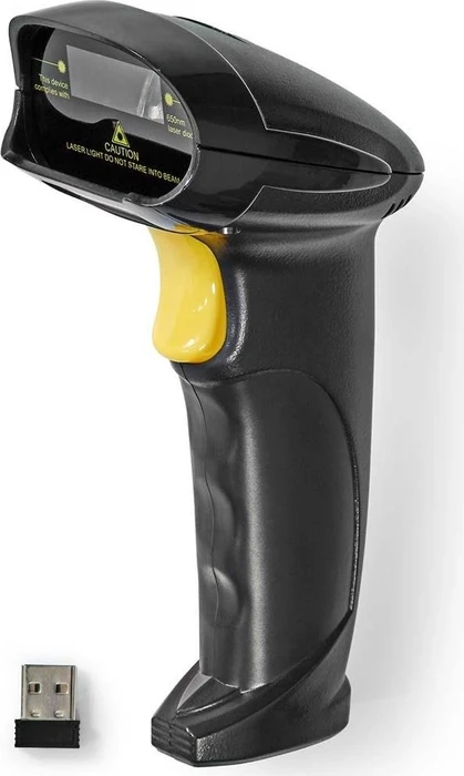 Nedis wireless 1D Barcodescanner (BSCNW1D100BK)