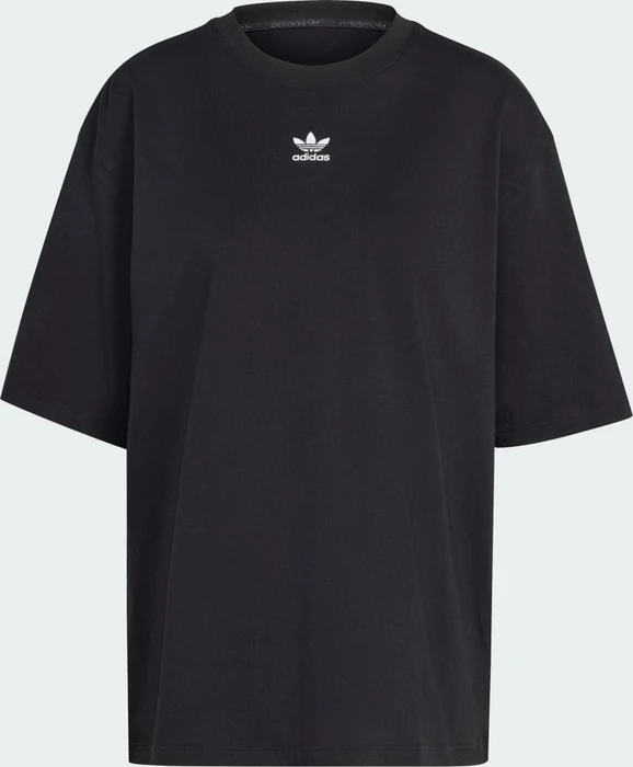 adidas Essentials Boyfriend T-Shirt kurzarm schwarz (Damen)