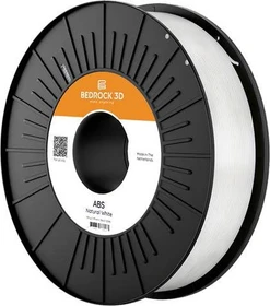 Bedrock3D schlagfest ABS, weiß, Spule, 1.75mm, 750g