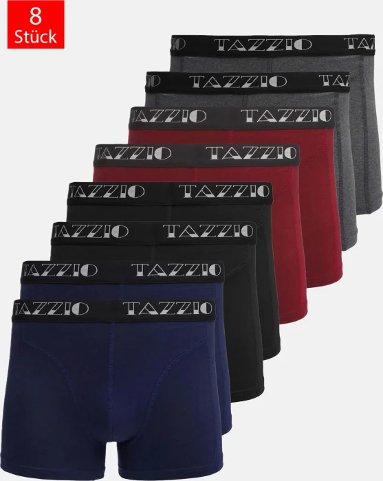 Tazzio BS1000 8er Pack Boxer Briefs mehrfarbig (Herren)