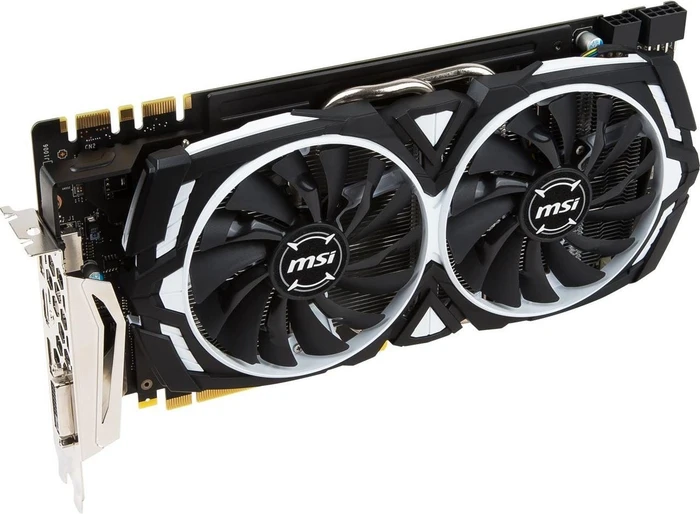 MSI GeForce GTX 1070 Ti Armor 8G, 8GB GDDR5, DVI, HDMI, 3x DP