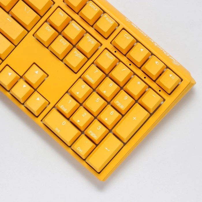 Ducky One 3 Yellow PBT, LEDs RGB, MX RGB BLACK, USB, US