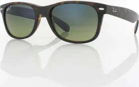 Ray-Ban RB2132 New Wayfarer Classic 55mm tortoise/blue-gradient green