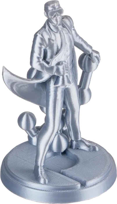 Polymaker Panchroma Silk PLA, silber, Spule, 1.75mm, 1.00kg