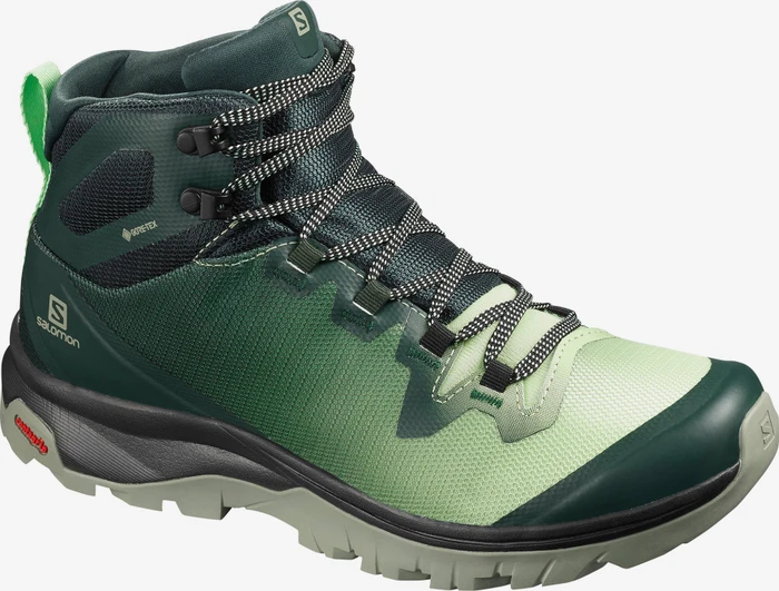 Salomon Vaya Mid GTX green gables/spruce stone/shadow (Damen)