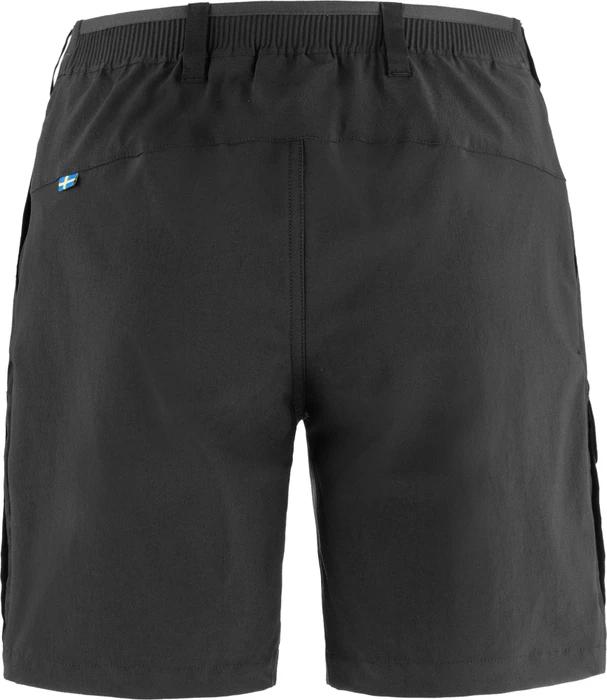 Fjällräven Abisko Hybrid Trail Hose kurz schwarz (Damen)