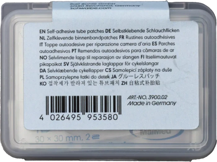 Schwalbe Aerothan Glueless Patches, 4 Stück Flickzeug