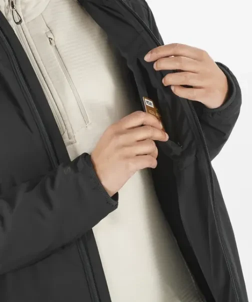 Salomon Mountain Flex Hooded Funktionsjacke deep black (Damen)