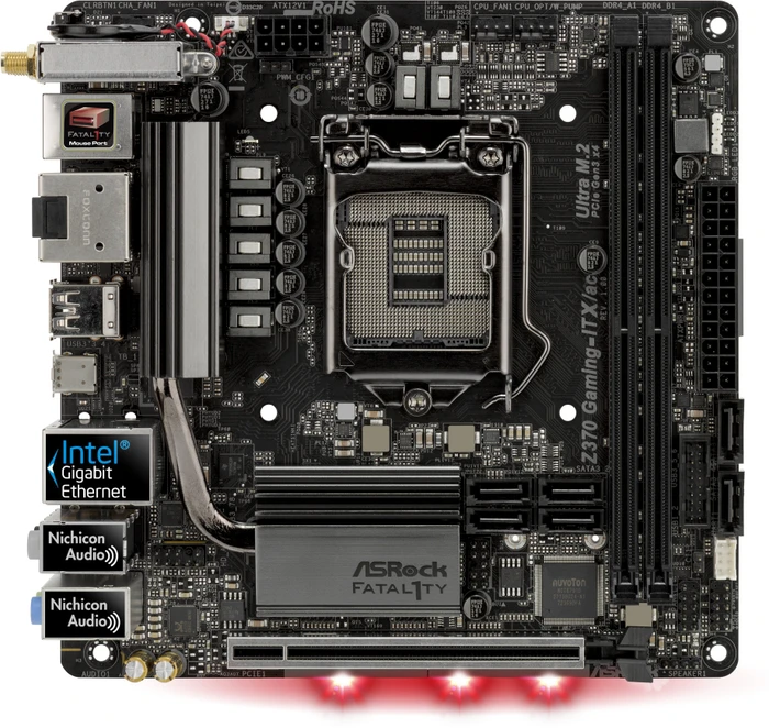 ASRock Fatal1ty Z370 Gaming-ITX/ac (Intel 1151 v2)
