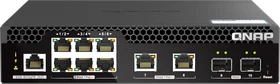 QNAP QSW-M2100R Desktop 2.5G Smart Switch, 8x RJ-45, 2x SFP+, 310W PoE++ (QSW-M2106PR-2S2T)