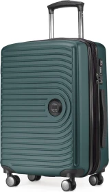 Hauptstadtkoffer Mitte TSA Spinner erweiterbar 55cm waldgrün matt