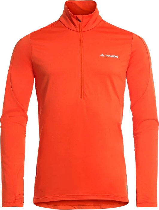 Vaude Livigno Halfzip II Fleece Funktionsshirt langarm glowing red (Herren)