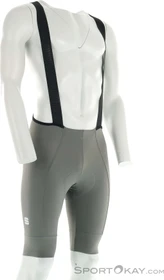 Sportful SRK Bibshort Fahrradhose kurz gun metal (Herren)