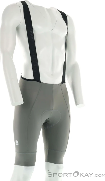 Sportful SRK Bibshort Fahrradhose kurz gun metal (Herren)