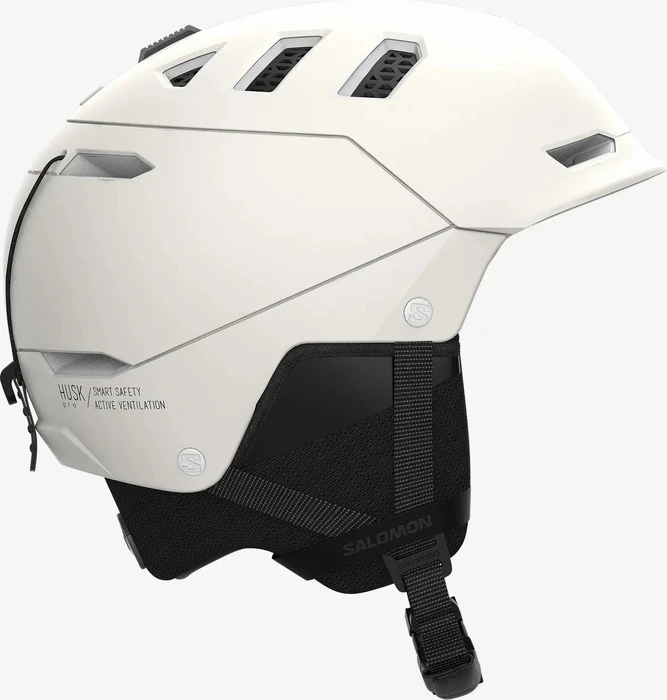 Salomon Husk Pro Helm weiß