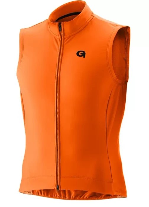 Gonso Cavento Funktionsweste shocking orange (Herren)