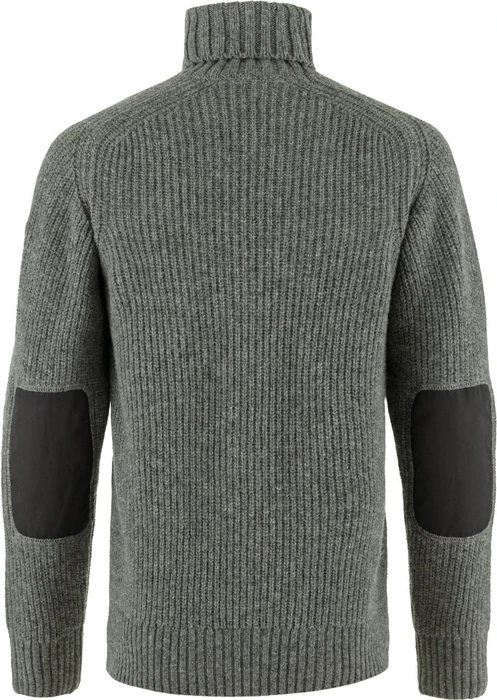 Fjällräven Övik Roller Neck Strickpullover grey/melange (Herren)
