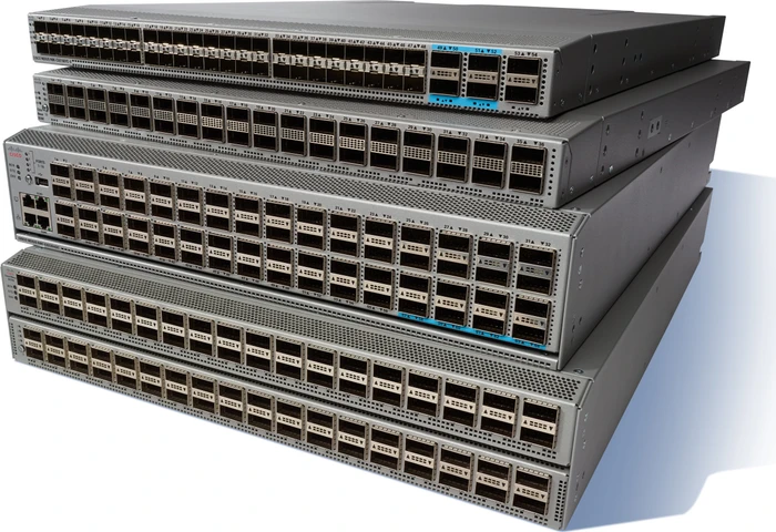 Cisco Rackmount 25G Managed SAN-Switch, 48x SFP28, 6x QSFP28
