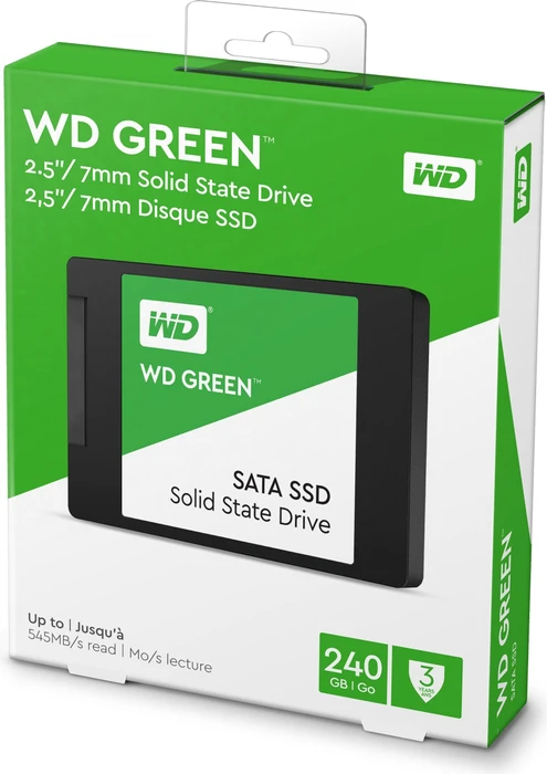 Western Digital WD Green SATA SSD 480GB, 2.5" / SATA 6Gb/s