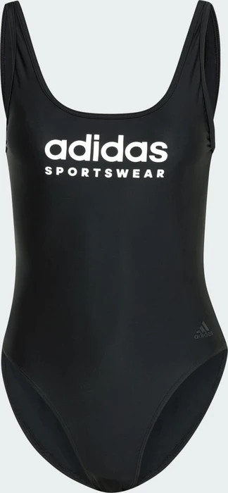adidas Sportswear U-Back Badeanzug schwarz/weiß (Damen)