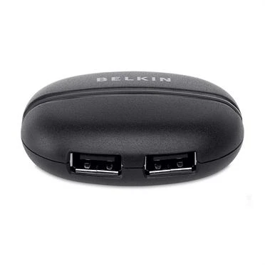 Belkin Premium USB 2.0 Travel-Hub, 4-port