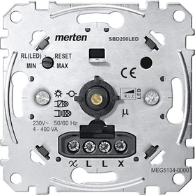 Merten Universal-Drehdimmer-Einsatz für LED Lampen