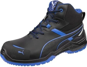 Puma Krypton Mid S3S ESD Sicherheitsschuhe schwarz (Herren)