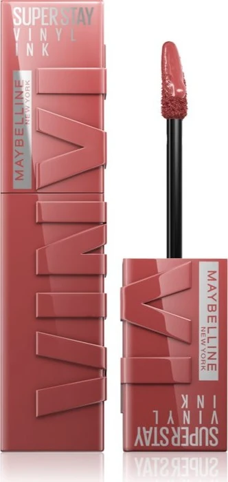 Maybelline New York Super Stay Vinyl Ink Liquid Lipstick 115 peppy, 4.2ml