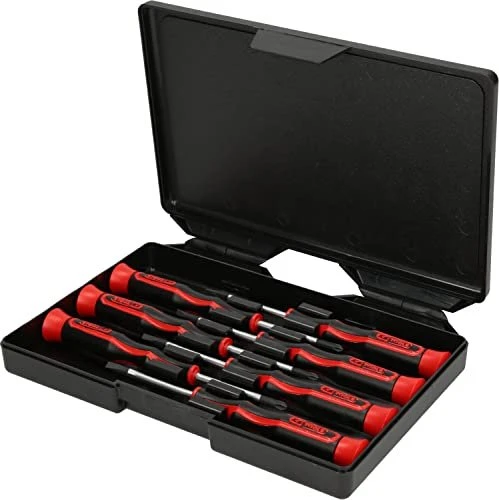 KS Tools Feinmechanik Schraubendrehersatz inkl. Werkzeugbox, 7-tlg.