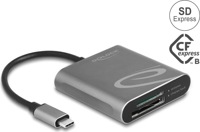 DeLOCK Multi-Slot-Cardreader, USB-C 3.1 [Stecker]
