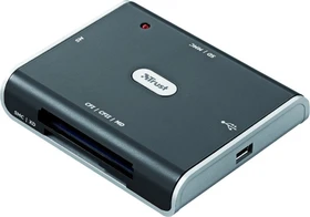 Trust CR-1300p 30-in-1 Multi-Slot-Cardreader, USB-A 2.0 Mini-B [Buchse] (14791)