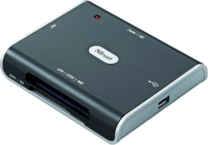 Trust CR-1300p 30-in-1 Multi-Slot-Cardreader, USB-A 2.0 Mini-B [Buchse]
