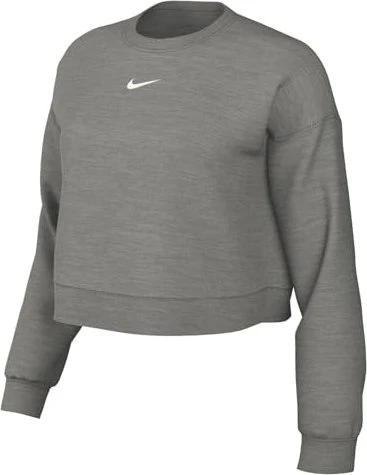 Nike Sportswear Phoenix Fleece Over-Oversized Sweatshirt dark grey heather/sail