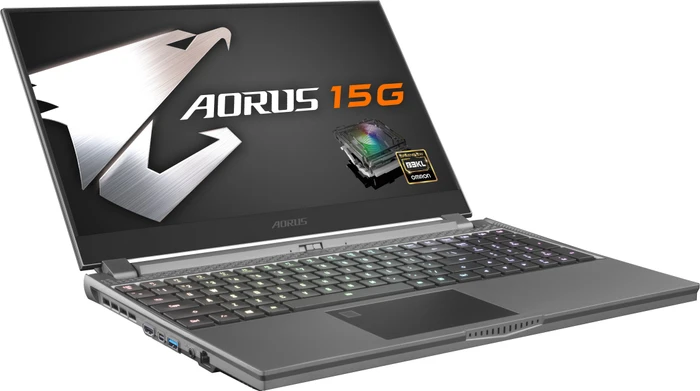 GIGABYTE AORUS 15G, Core i7-10750H, 16GB RAM, 512GB SSD, GeForce GTX 1660 Ti, FR