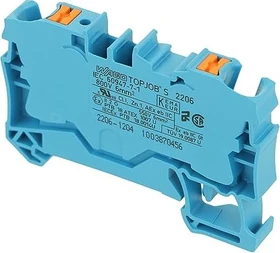 Wago Durchgangsklemme Serie 2206 mit Push-in CAGE CLAMP
