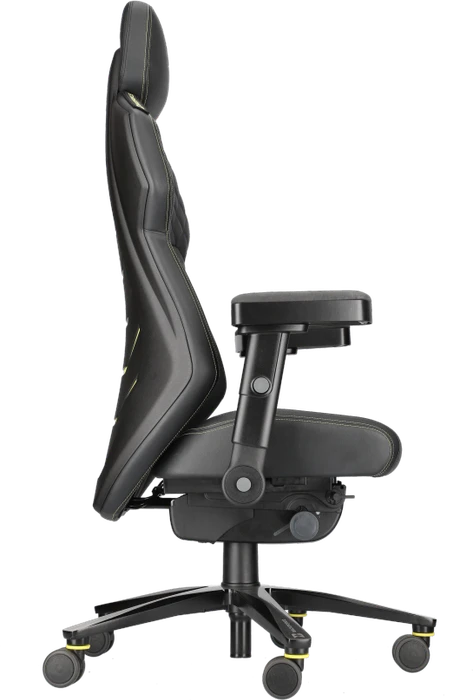 Backforce One Plus Gamingstuhl, schwarz/gelb