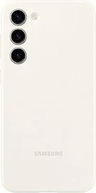 Samsung Silicone Case für Galaxy S23+ Cream