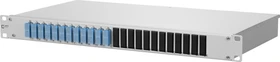 Metz Connect OpDAT fix VIK LWL-Patchpanel SC-D Kupplungen, OS2, 12-Port, 1HE, 1HE