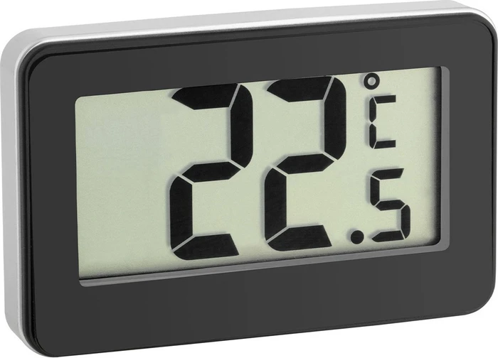 TFA Dostmann Thermometer schwarz, digital