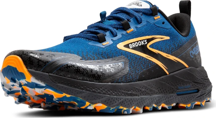 Brooks Cascadia 18 blue sapphire/black/orange (Herren)
